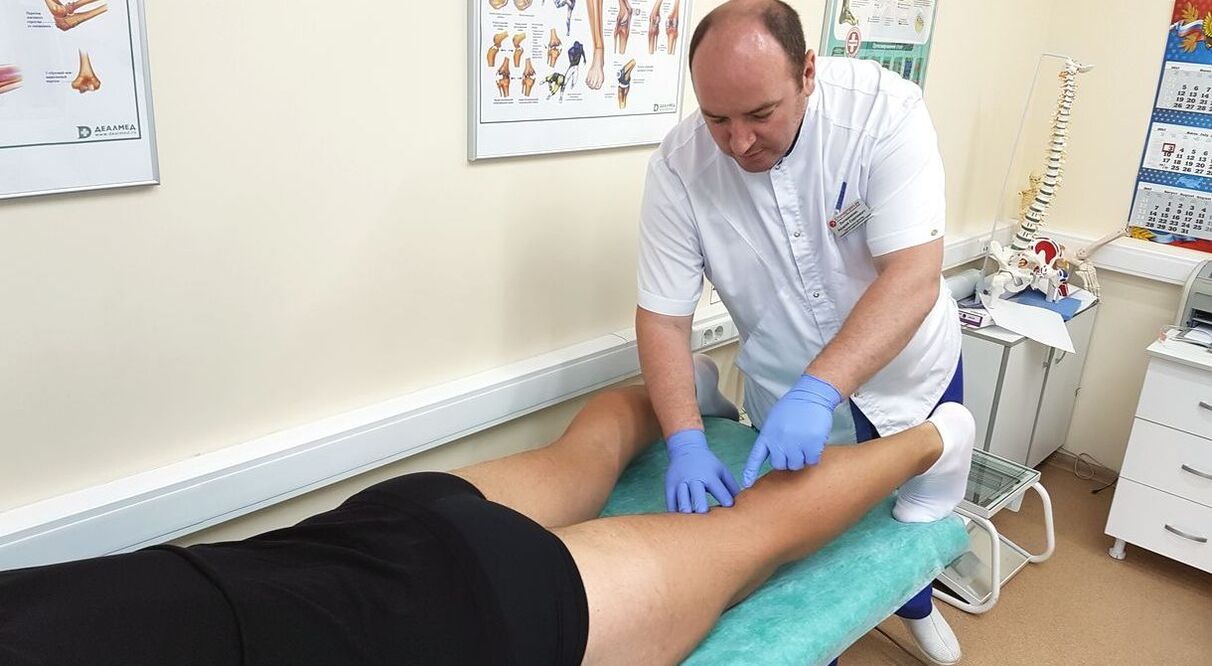 treatment of knee arthrosis in the clinic