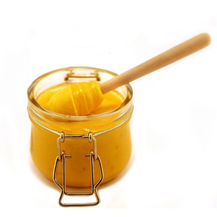 Bee honey as a compress for back pain in the lower back